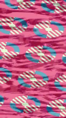 Soyut hareket desenli fütüristik video üretimi için dinamik dijital arkaplan