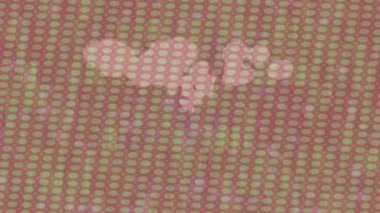 Organik desenli yüzey giriş stili video film sanatı ile soyut arkaplan tasarımı