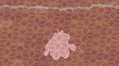 Benzersiz hareket dokusu tasarım sanatı ile profesyonel video düzenleme için modern soyut grafikler