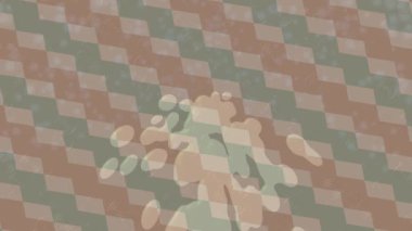 Estetik doku arkaplan tasarımı renkli hareket grafikleri ile moda film giriş profosyoneli