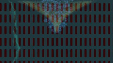 Modern medya üretimi için fütüristik dijital soyut doku sinematik tarz hareketli grafik ögesi