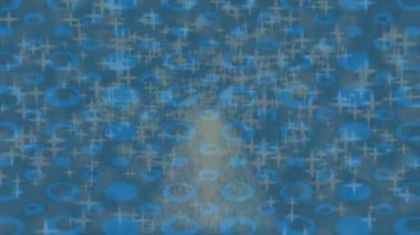 Soyut hareket desenli fütüristik video üretimi için dinamik dijital arkaplan