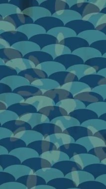 Organik desenli yüzey giriş stili video film sanatı ile soyut arkaplan tasarımı