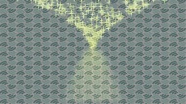 Benzersiz hareket grafikleri tasarım sanatına sahip yaratıcı film üretimi için özet bir arkaplan