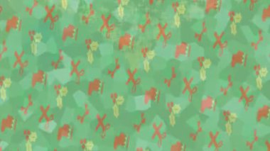 Profesyonel video projeleri sanat tarzı için organik hareketli arkaplan tasarımı