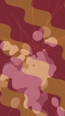 Organik desenli yüzey giriş stili video film sanatı ile soyut arkaplan tasarımı