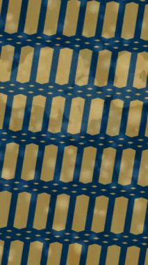 Benzersiz dijital animasyon tarzı grafikleri olan yaratıcı ortam tasarımı için yenilikçi hareket dokusu