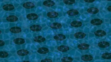 Modern medya üretimi için fütüristik dijital soyut doku sinematik tarz hareketli grafik ögesi