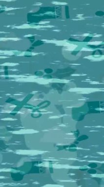 Yaratıcı video düzenleme film arkaplan tasarımı için minimalist organik hareket grafikleri