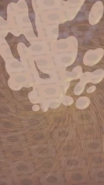 Benzersiz video giriş tasarımı projeleri için detaylı yüzey kalıbı film animasyon stili grafik girişi