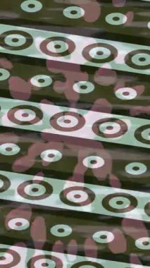 Benzersiz dijital animasyon tarzı grafikleri olan yaratıcı ortam tasarımı için yenilikçi hareket dokusu