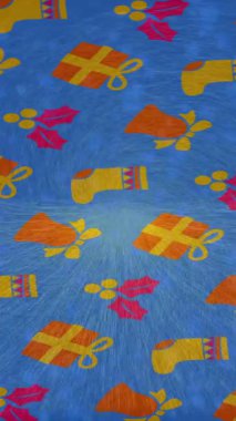 Lüks hareket projeleri için soyut tasarım stili animasyonu olan üst düzey dijital doku