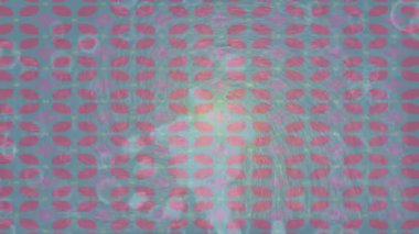 Soyut hareket desenli fütüristik video üretimi için dinamik dijital arkaplan