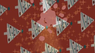 Benzersiz dijital animasyon tarzı grafikleri olan yaratıcı ortam tasarımı için yenilikçi hareket dokusu