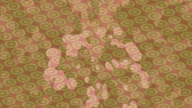 Soyut hareket desenli fütüristik video üretimi için dinamik dijital arkaplan