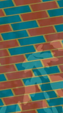 Estetik doku arkaplan tasarımı renkli hareket grafikleri ile moda film giriş profosyoneli