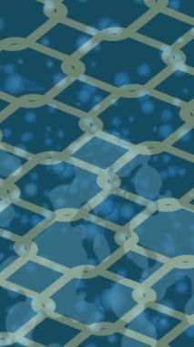 Benzersiz dijital animasyon tarzı grafikleri olan yaratıcı ortam tasarımı için yenilikçi hareket dokusu