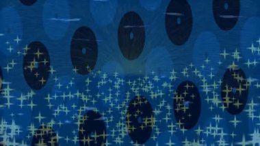 Benzersiz hareket dokusu tasarım sanatı ile profesyonel video düzenleme için modern soyut grafikler