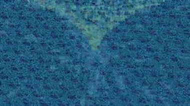 Organik desenli yüzey giriş stili video film sanatı ile soyut arkaplan tasarımı