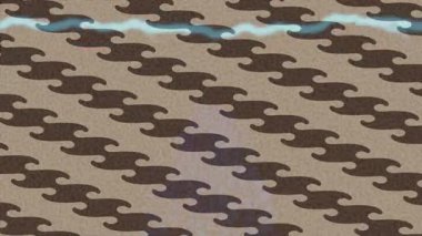 Benzersiz dijital hareket grafiklerine sahip yaratıcı sinematik projeler için yumuşak animasyon yüzeyi