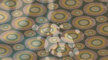 Dijital doku yüzey tasarım biçimi ile modern video animasyonu için gelişmiş hareket grafikleri