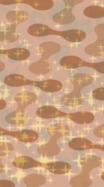 Soyut hareket desenli fütüristik video üretimi için dinamik dijital arkaplan