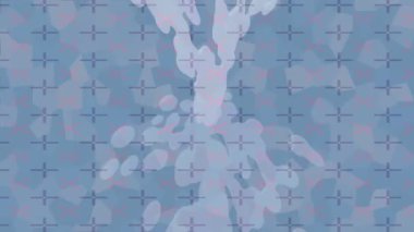 Benzersiz dijital animasyon tarzı grafikleri olan yaratıcı ortam tasarımı için yenilikçi hareket dokusu