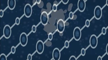 Modern medya üretimi için fütüristik dijital soyut doku sinematik tarz hareketli grafik ögesi