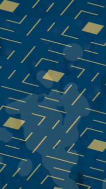 Modern medya üretimi için fütüristik dijital soyut doku sinematik tarz hareketli grafik ögesi