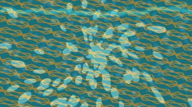 Soyut hareket desenli fütüristik video üretimi için dinamik dijital arkaplan