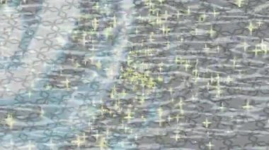 Lüks hareket projeleri için soyut tasarım stili animasyonu olan üst düzey dijital doku