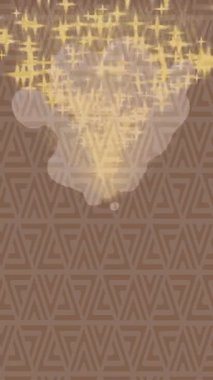 Benzersiz video giriş tasarımı projeleri için detaylı yüzey kalıbı film animasyon stili grafik girişi