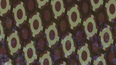 Benzersiz hareket grafikleri tasarım sanatına sahip yaratıcı film üretimi için özet bir arkaplan