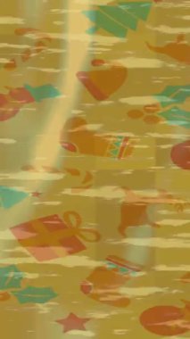 Estetik doku arkaplan tasarımı renkli hareket grafikleri ile moda film giriş profosyoneli