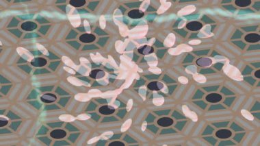 Modern medya üretimi için fütüristik dijital soyut doku sinematik tarz hareketli grafik ögesi