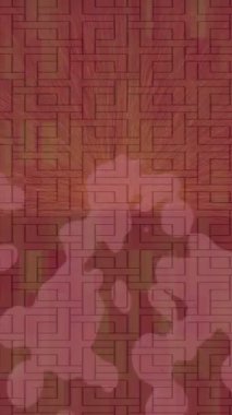 Lüks hareket projeleri için soyut tasarım stili animasyonu olan üst düzey dijital doku