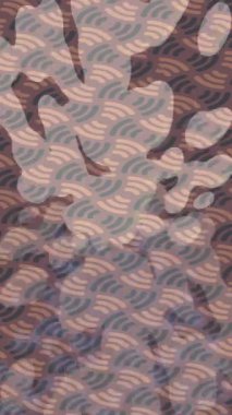 Organik desenli yüzey giriş stili video film sanatı ile soyut arkaplan tasarımı