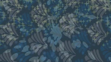 Soyut hareket desenli fütüristik video üretimi için dinamik dijital arkaplan