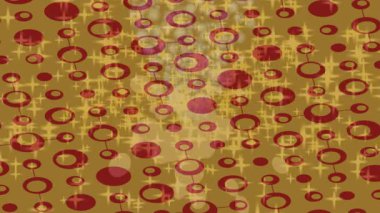 Benzersiz video giriş tasarımı projeleri için detaylı yüzey kalıbı film animasyon stili grafik girişi