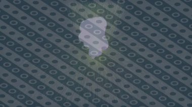 Benzersiz video giriş tasarımı projeleri için detaylı yüzey kalıbı film animasyon stili grafik girişi