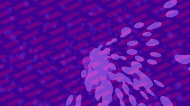 Benzersiz dijital animasyon tarzı grafikleri olan yaratıcı ortam tasarımı için yenilikçi hareket dokusu