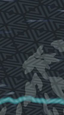 Yaratıcı video düzenleme film arkaplan tasarımı için minimalist organik hareket grafikleri