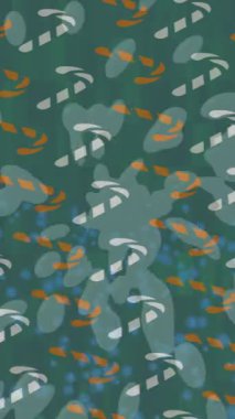 Organik desenli yüzey giriş stili video film sanatı ile soyut arkaplan tasarımı