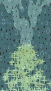 Benzersiz video giriş tasarımı projeleri için detaylı yüzey kalıbı film animasyon stili grafik girişi