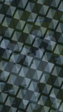 Soyut hareket desenli fütüristik video üretimi için dinamik dijital arkaplan