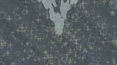 Benzersiz hareket dokusu tasarım sanatı ile profesyonel video düzenleme için modern soyut grafikler