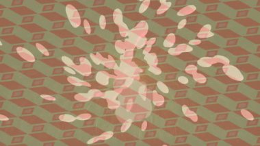 Benzersiz hareket grafikleri tasarım sanatına sahip yaratıcı film üretimi için özet bir arkaplan