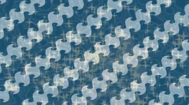 Benzersiz video giriş tasarımı projeleri için detaylı yüzey kalıbı film animasyon stili grafik girişi