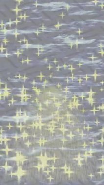 Estetik doku arkaplan tasarımı renkli hareket grafikleri ile moda film giriş profosyoneli