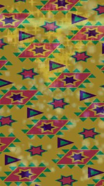 Benzersiz hareket dokusu tasarım sanatı ile profesyonel video düzenleme için modern soyut grafikler